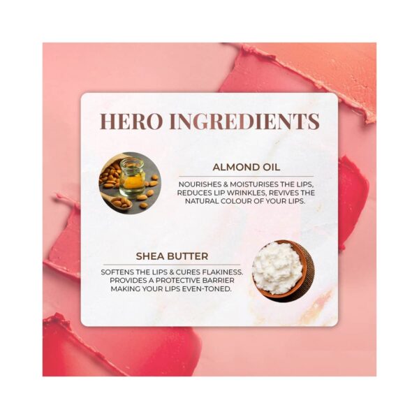 Just Herbs Tinted Lip Balm SPF 20+ - Peach (4g) - Just Herbs