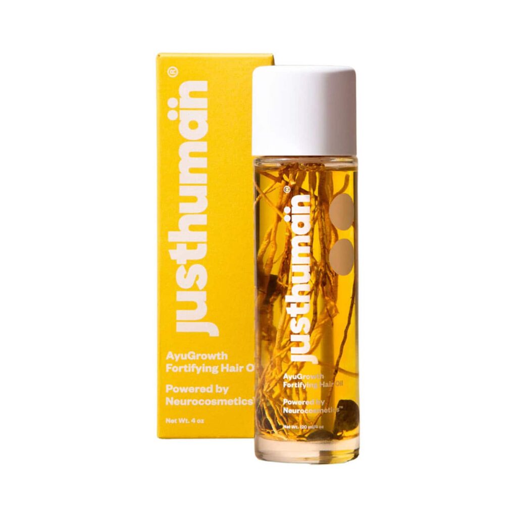 Justhuman Ayugrowth fortifying Hair Oil (120 ml) - Justhuman