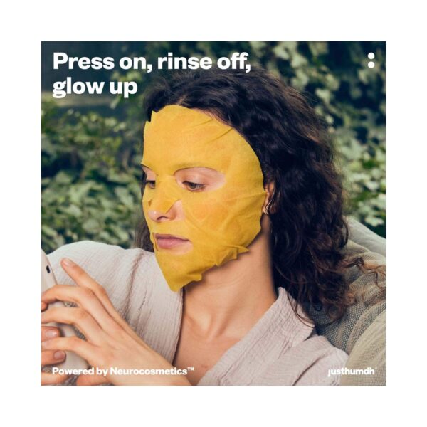 Justhuman Curcumin Picture Perfect Face Mask - Justhuman