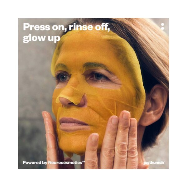 Justhuman Curcumin Picture Perfect Face Mask - Justhuman