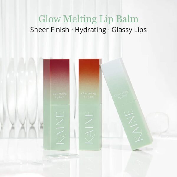 KAINE Glow Melting Lip Balm 02 Rosy Plum (3.7 g) - KAINE