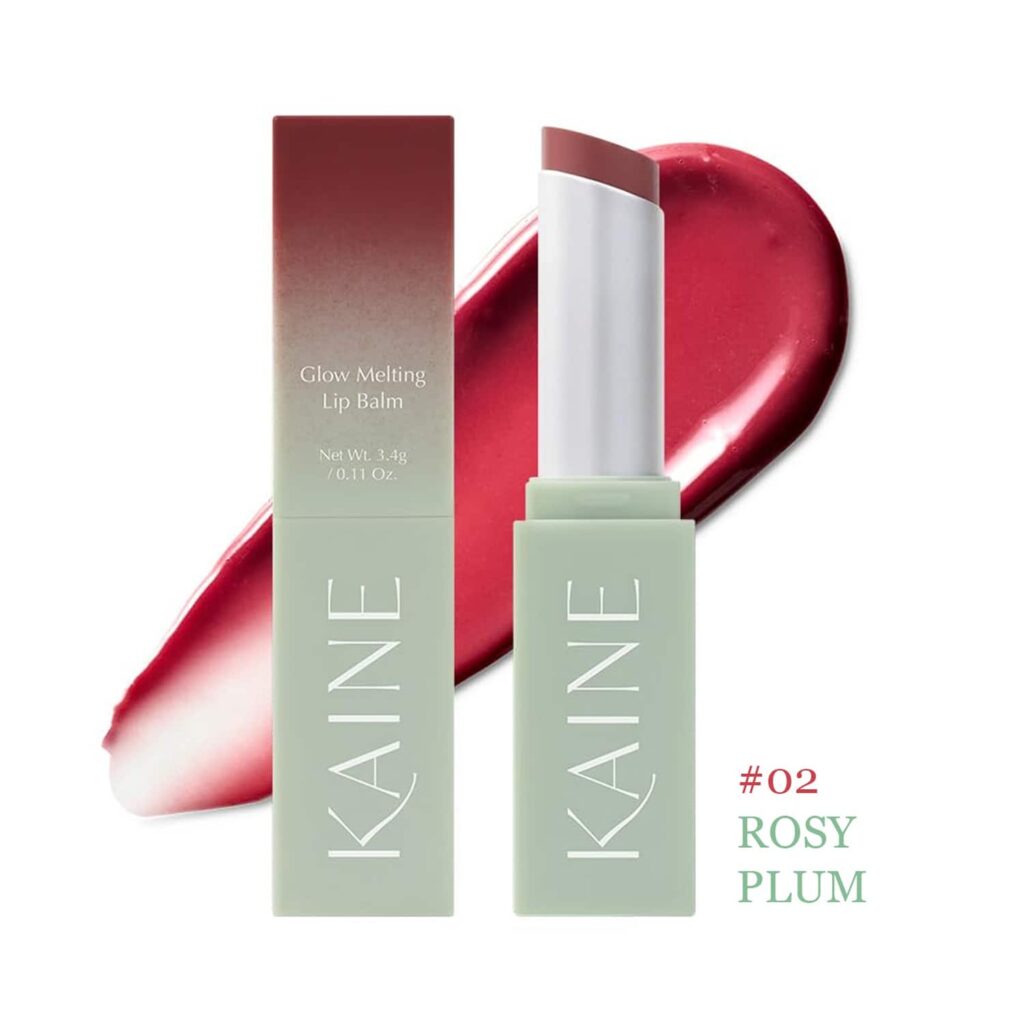 KAINE Glow Melting Lip Balm 02 Rosy Plum (3.7 g) - KAINE