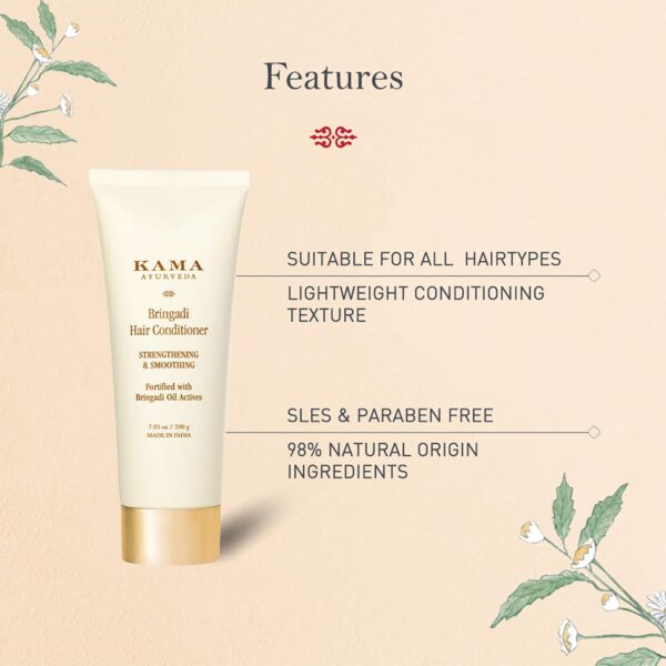 Kama Ayurveda Bringadi Hair Conditioner (50g) - Kama Ayurveda