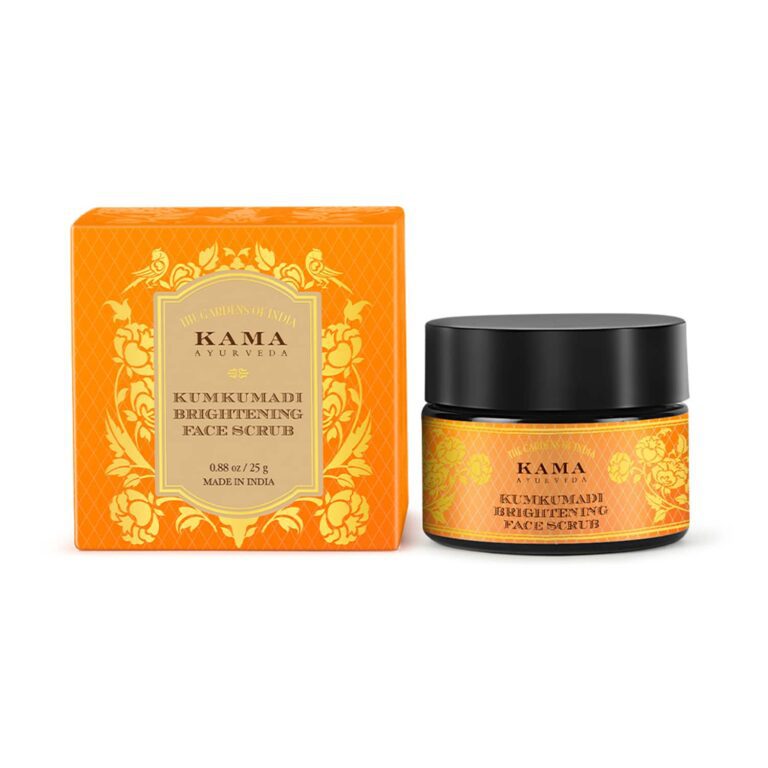 Kama Ayurveda Kumkumadi Brightening Face Scrub (25g) - Kama Ayurveda