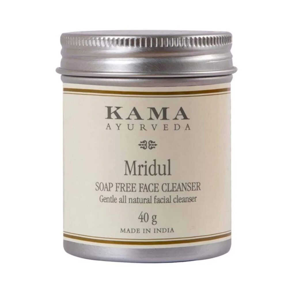 Kama Ayurveda Mridul Soap Free Face Cleanser (40g) - Kama Ayurveda