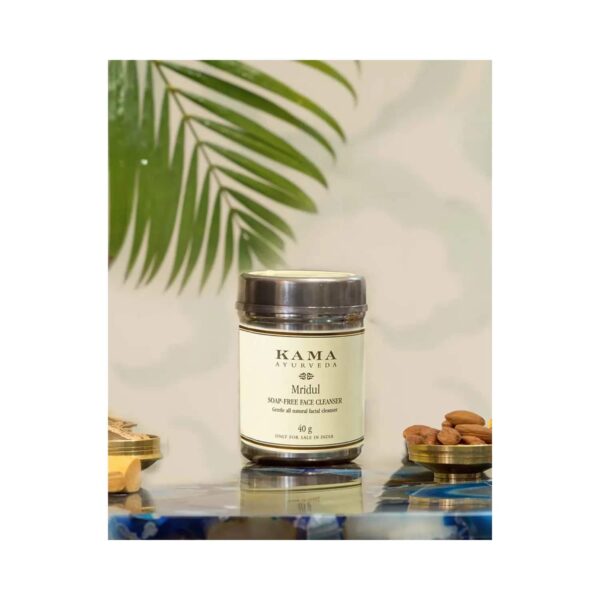 Kama Ayurveda Mridul Soap Free Face Cleanser (40g) - Kama Ayurveda