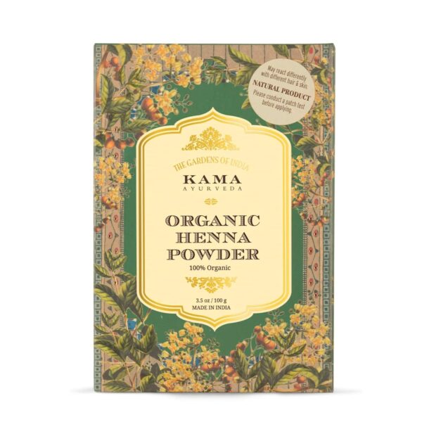 Kama Ayurveda Organic Hair Colour Combo with Henna and Indigo - Kama Ayurveda