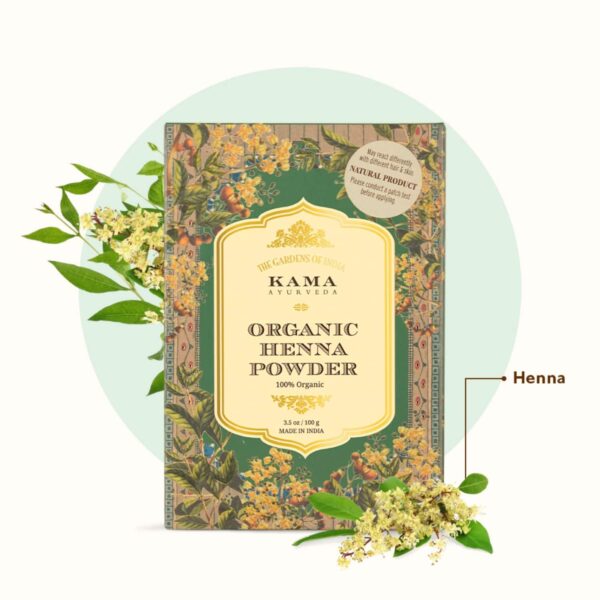 Kama Ayurveda Organic Hair Colour Combo with Henna and Indigo - Kama Ayurveda