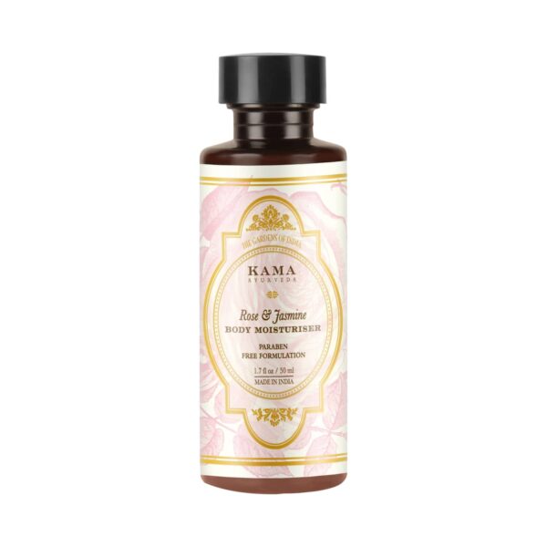Kama Ayurveda Rose and Jasmine Body Moisturizer (50ml) - Kama Ayurveda