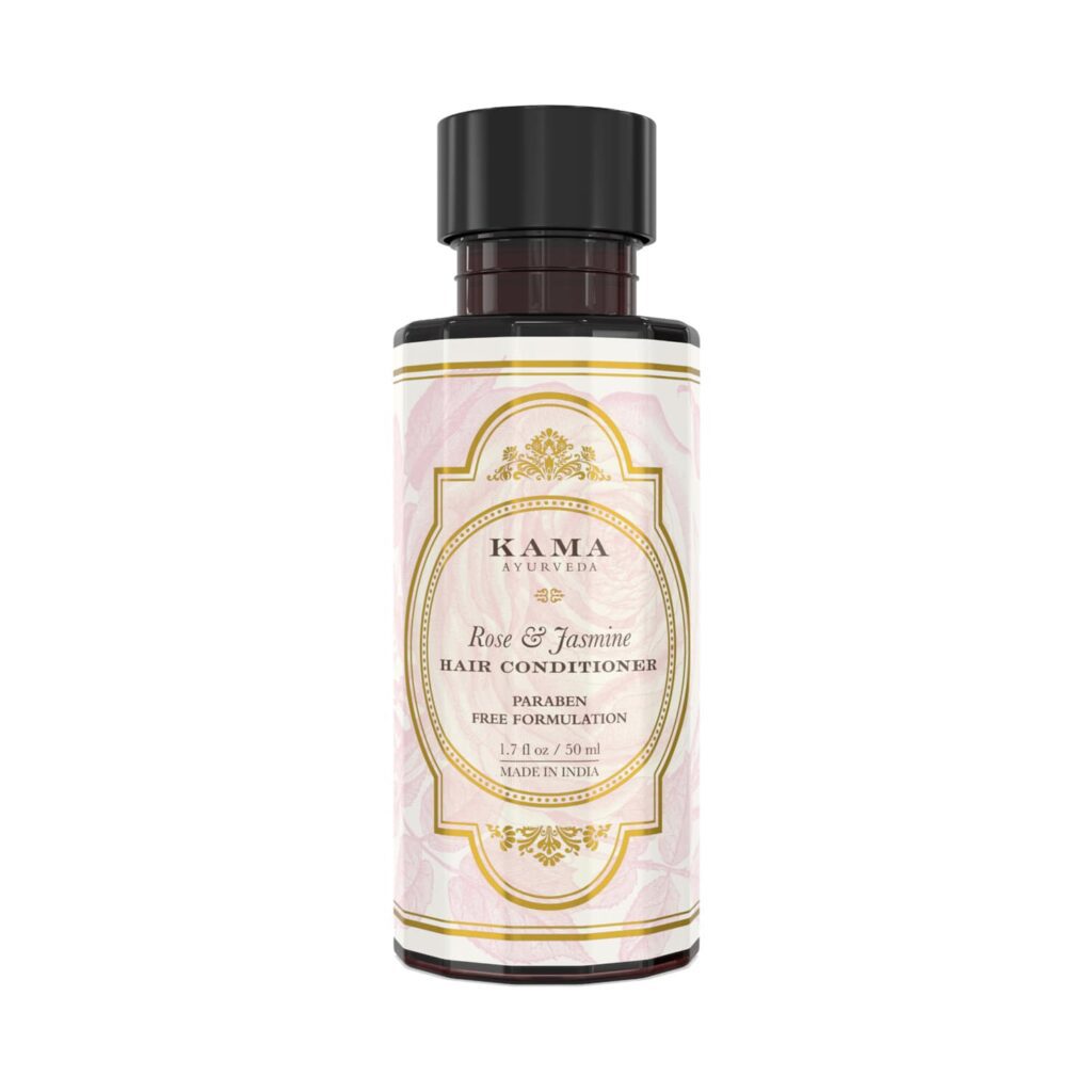 Kama Ayurveda Rose and Jasmine Hair Conditioner (50ml) - Kama Ayurveda