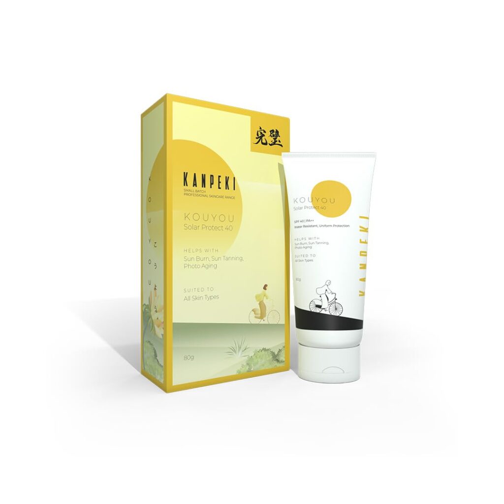Kanpeki Kouyou Sunscreen Spf 40 For Women&Men|With No White Cast,Water Resistant|Protect From Sun Burn,Sun Tanning&Photo Aging|Broad-Spectrum Uva/Uvb Protection,Suitable For All...