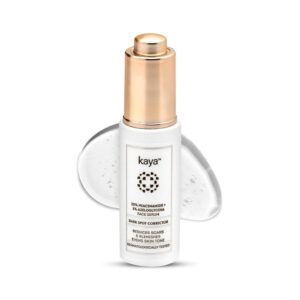 Kaya 10% Niacinamide + 1% Azeloglycina Serum | Zinc PCA, Vitamin E | Dermatologist-Developed | 22 Years Expertise | Acne Mark Corrector, Pore Refiner, Oil Control | 30ml