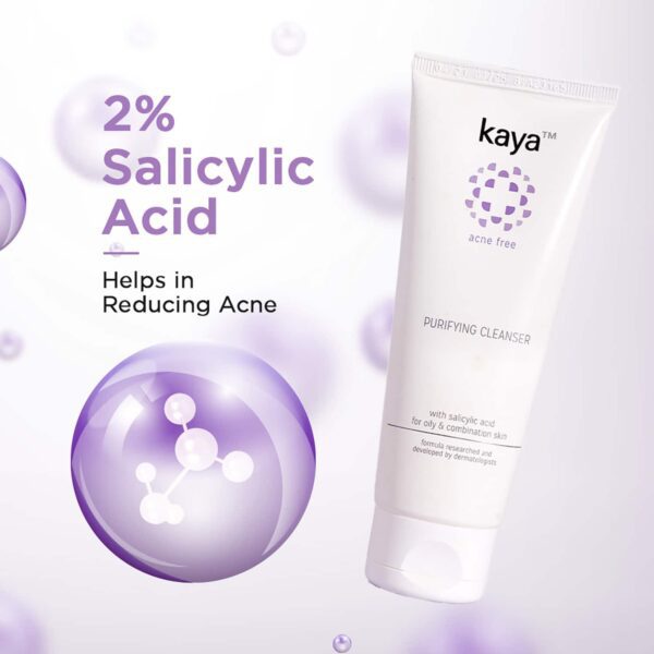KAYA Acne Free Purifying Cleanser - (100ml) - KAYA