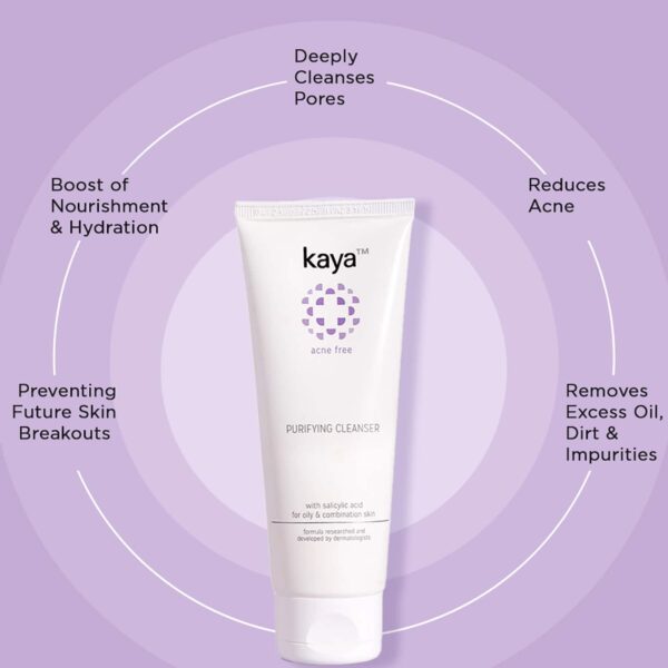 KAYA Acne Free Purifying Cleanser - (100ml) - KAYA