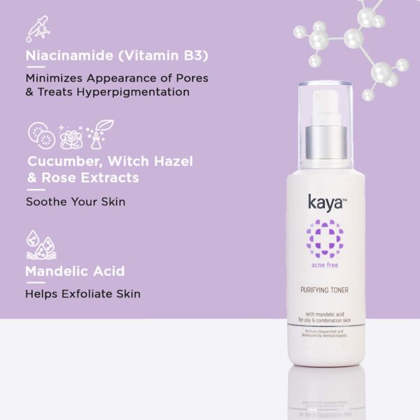KAYA Acne Free Purifying Toner - (100ml) - KAYA