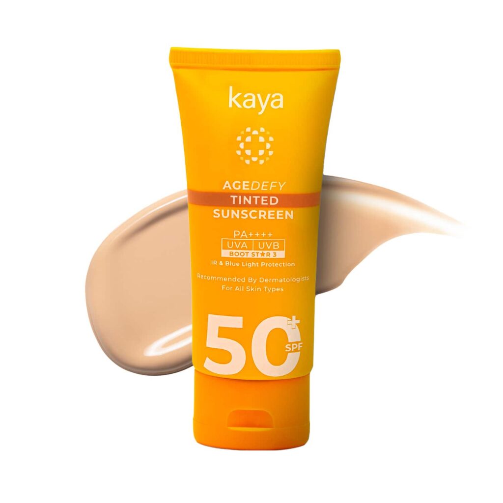 KAYA AgeDefy Tinted Sunscreen SPF 50 (50 g) - KAYA