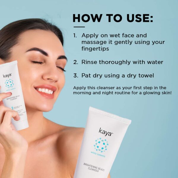 KAYA Brightening Beads Cleanser - (100ml) - KAYA