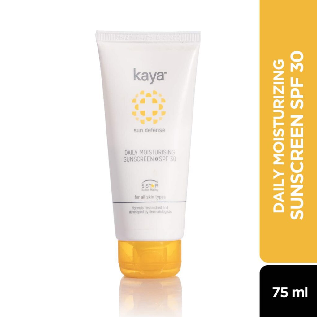 KAYA Daily Sun Defense Moisturizing Sunscreen Plus SPF 30 - (75ml) - KAYA