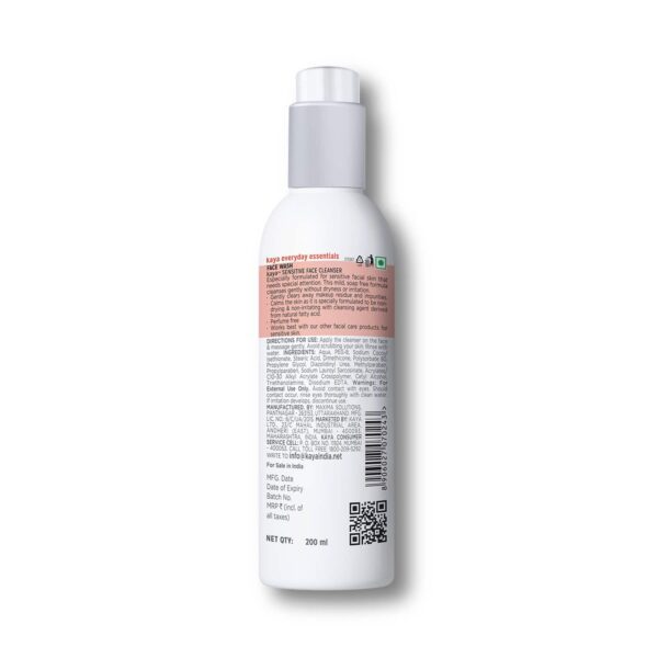 KAYA Sensitive Face Cleanser - (200ml) - KAYA