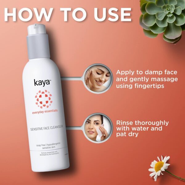 KAYA Sensitive Face Cleanser - (200ml) - KAYA