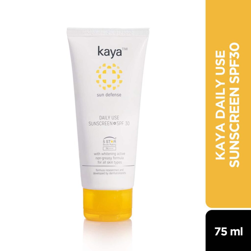 KAYA Sun Defense Daily Use Sunscreen SPF 30 - (75ml) - KAYA