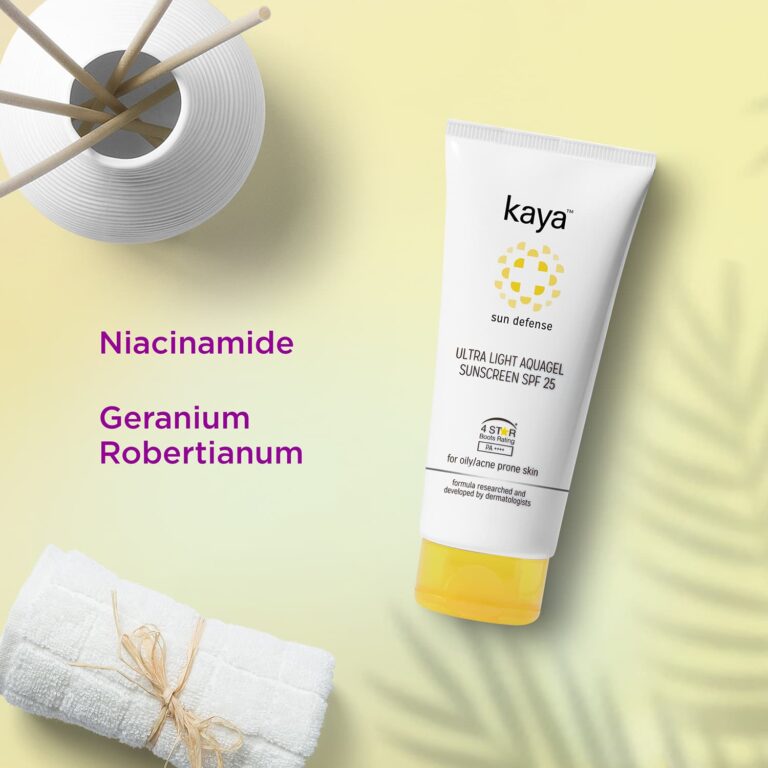 KAYA Sun Defense Ultra Light Aquagel Sunscreen SPF 25 - (50ml) - KAYA