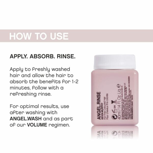 Kevin Murphy Angel Rinse A Volumising Conditioner (40ml) - Kevin Murphy