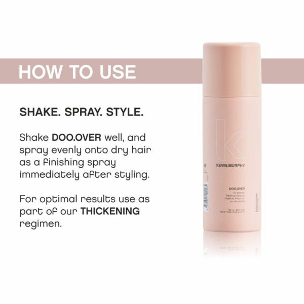 Kevin Murphy Doo Over Dry Powder Finishing Hair Spray (100ml) - Kevin Murphy