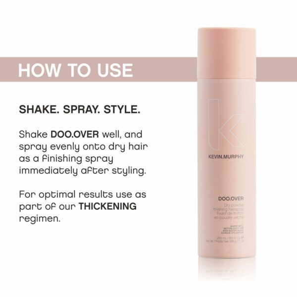 Kevin Murphy Doo Over Dry Powder Finishing Hair Spray (250ml) - Kevin Murphy