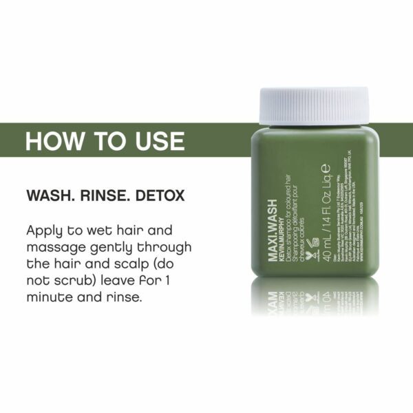 Kevin Murphy Maxi Wash Detox Shampoo (40ml) - Kevin Murphy