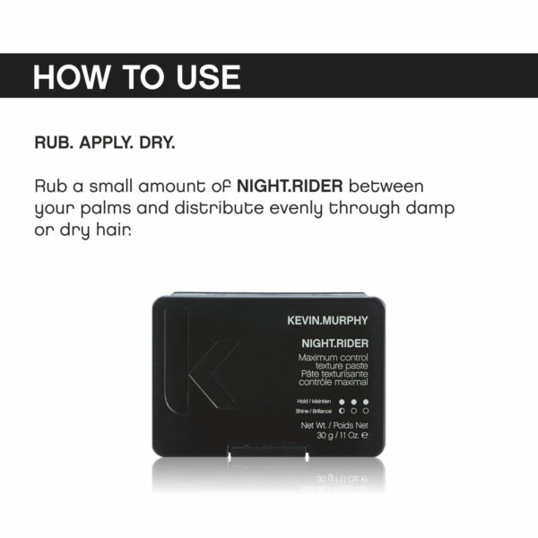 Kevin Murphy Night Rider Matte Texture Paste (30g) - Kevin Murphy