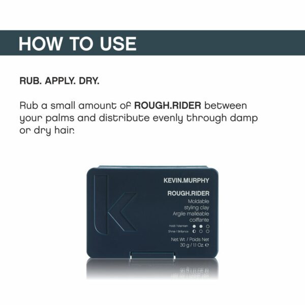 Kevin Murphy Rough Rider Strong Hold Matte Clay (30g) - Kevin Murphy