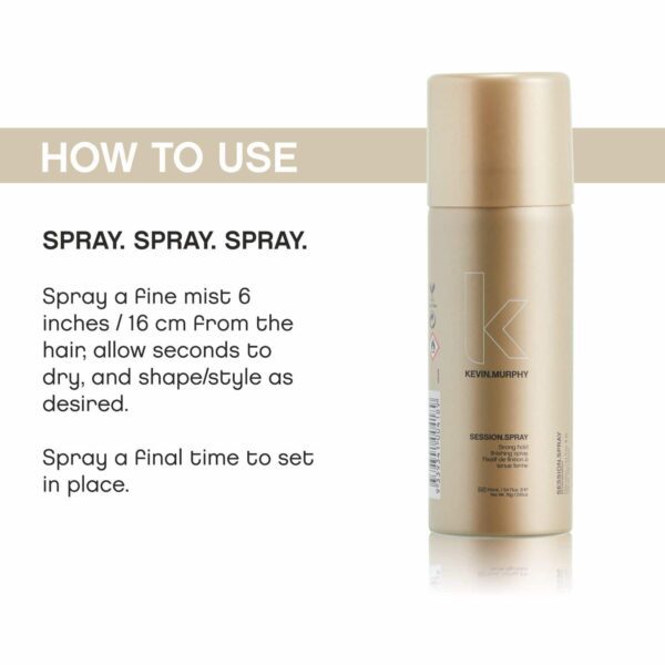 Kevin Murphy Session Strong Hold Finishing Spray (100ml) - Kevin Murphy