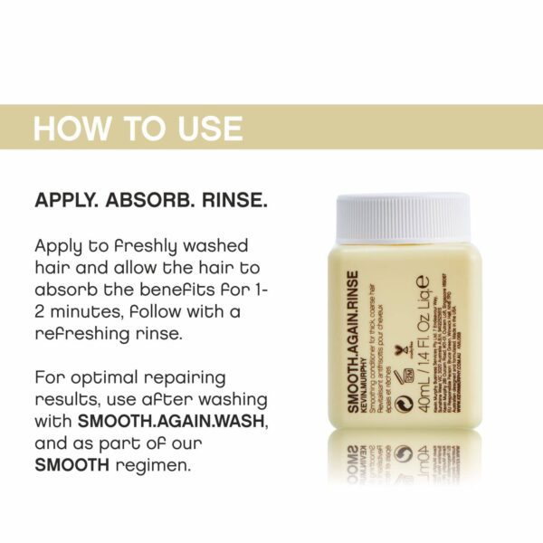 Kevin Murphy Smooth Again Rinse Smoothing Conditioner (40ml) - Kevin Murphy