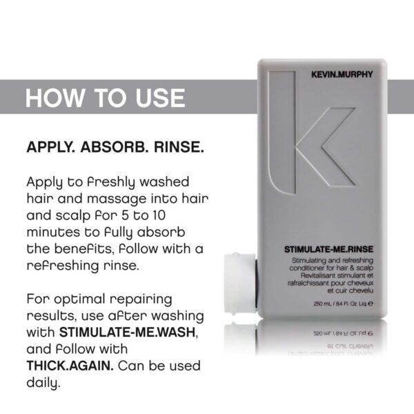 Kevin Murphy Stimulate-Me Rinse Stimulating And Refreshing Conditioner (250ml) - Kevin Murphy