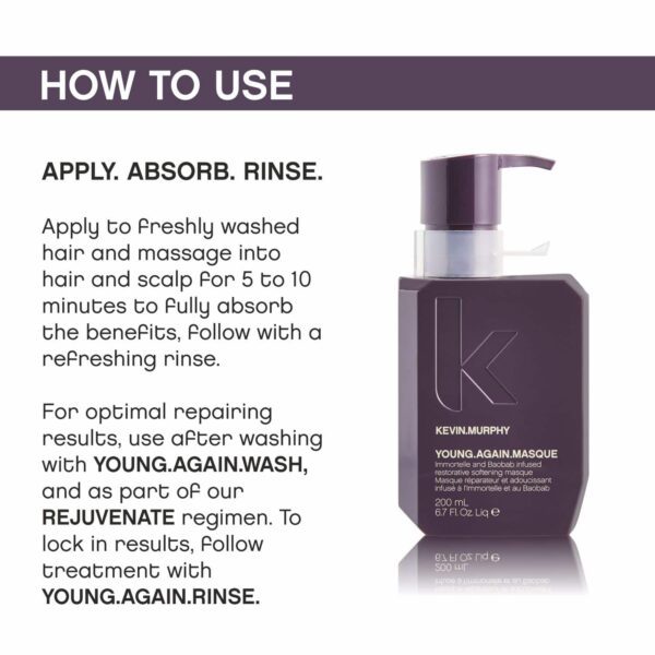 Kevin Murphy Young Again Immortelle Softening Masque (200ml) - Kevin Murphy
