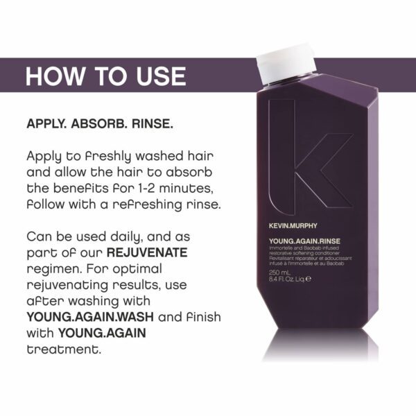 Kevin Murphy Young Again Rinse Softening Conditioner (250ml) - Kevin Murphy