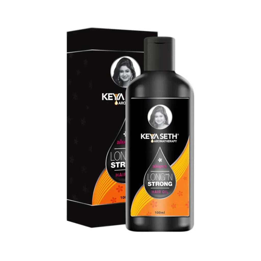 Keya Seth Aromatherapy Alopex Long N Strong Hair Oil (100ml) - Keya Seth Aromatherapy
