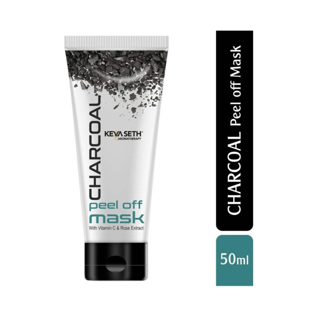 Keya Seth Aromatherapy Charcoal Peel off Mask (50ml) - Keya Seth Aromatherapy