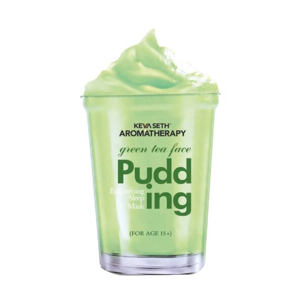 Keya Seth Aromatherapy Green Tea Face Pudding Brightening Sleeping Mask (100g) - Keya Seth Aromatherapy