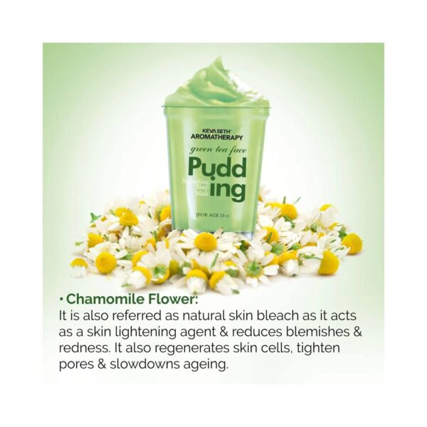Keya Seth Aromatherapy Green Tea Face Pudding Brightening Sleeping Mask (100g) - Keya Seth Aromatherapy