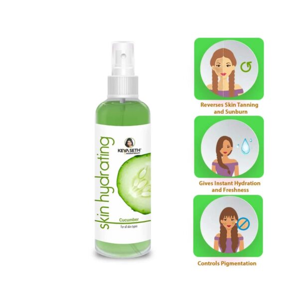 Keya Seth Aromatherapy Skin Hydrating Cucumber Toner (200ml) - Keya Seth Aromatherapy