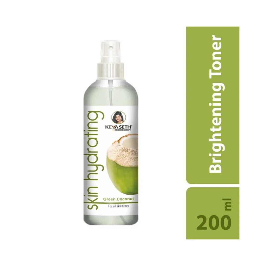 Keya Seth Aromatherapy Skin Hydrating Green Coconut Toner (200ml) - Keya Seth Aromatherapy