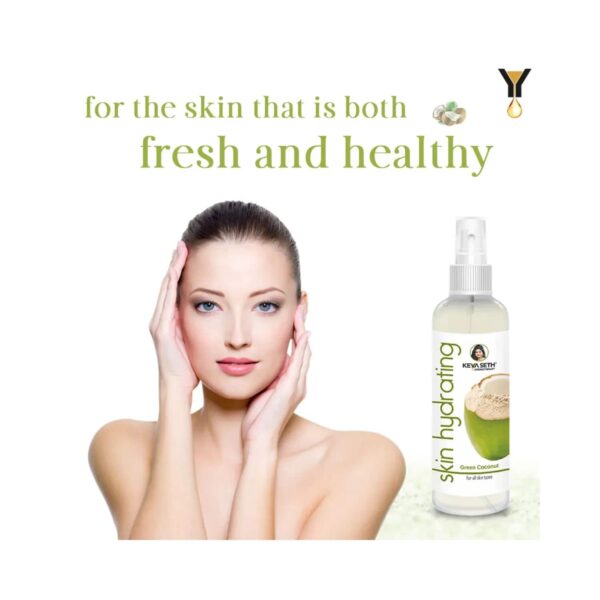 Keya Seth Aromatherapy Skin Hydrating Green Coconut Toner (200ml) - Keya Seth Aromatherapy