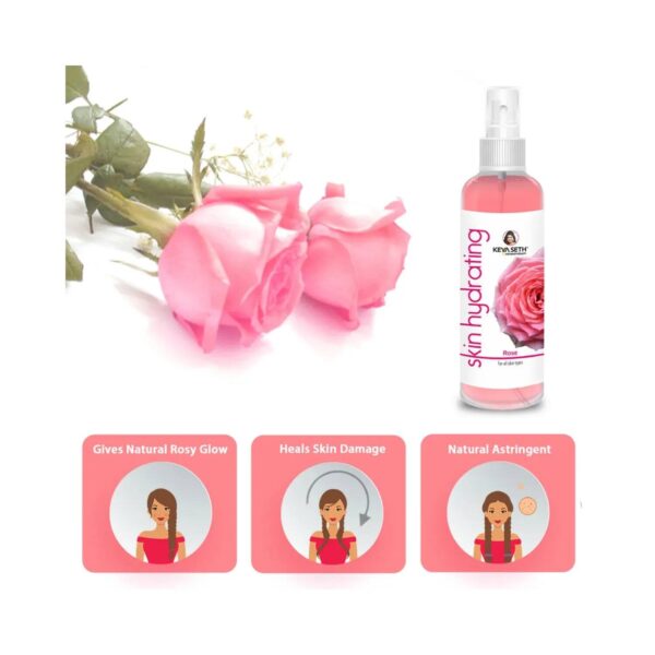 Keya Seth Aromatherapy Skin Hydrating Rose Toner (200ml) - Keya Seth Aromatherapy
