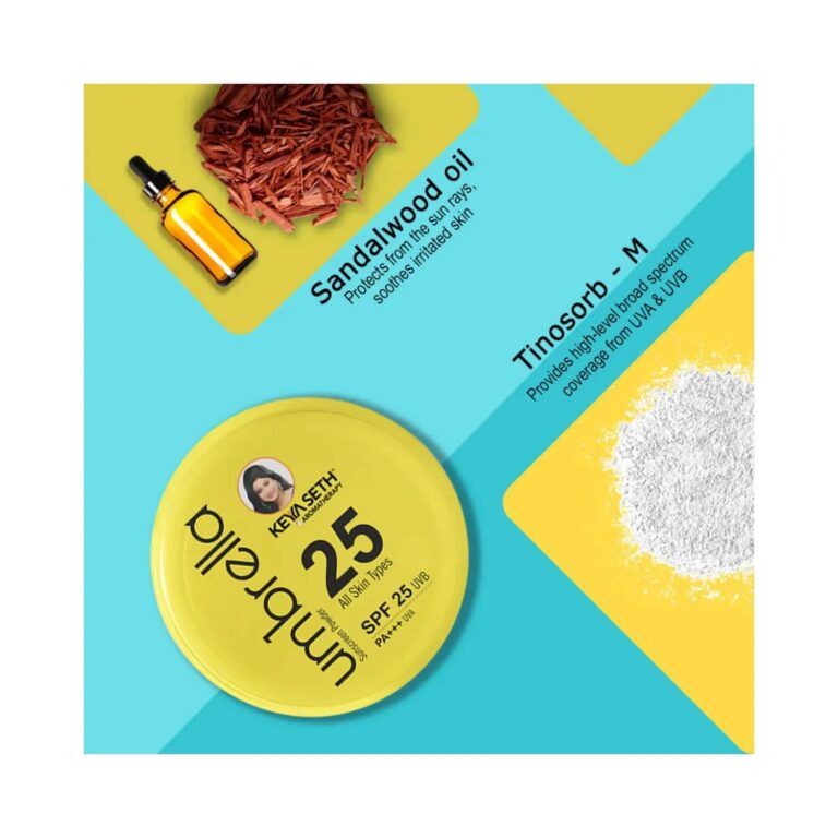 Keya Seth Aromatherapy Umbrella Sunscreen Powder SPF 25 (50g) - Keya Seth Aromatherapy