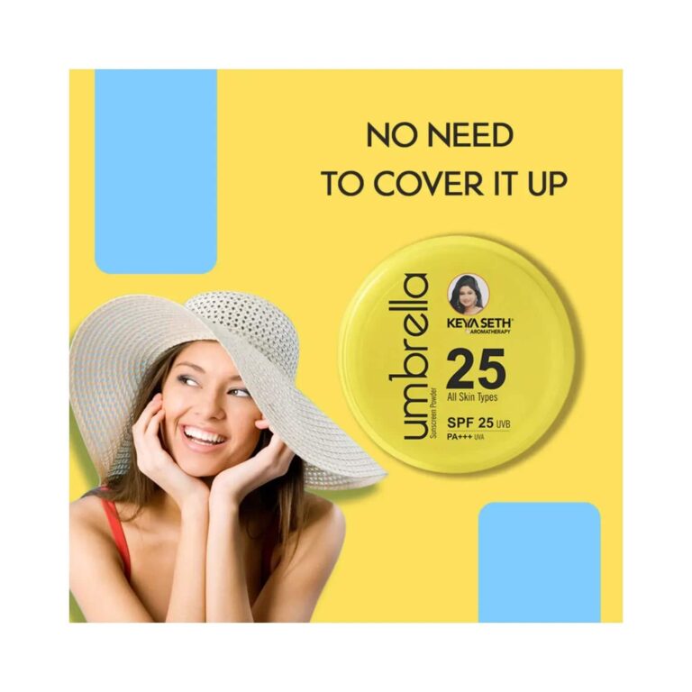 Keya Seth Aromatherapy Umbrella Sunscreen Powder SPF 25 (50g) - Keya Seth Aromatherapy