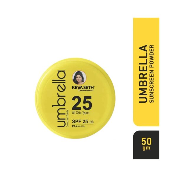 Keya Seth Aromatherapy Umbrella Sunscreen Powder SPF 25 (50g) - Keya Seth Aromatherapy