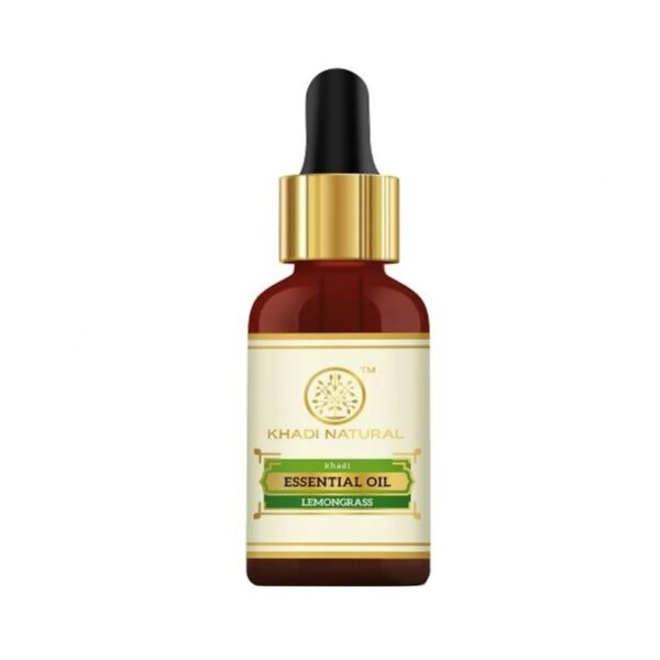 Khadi Natural Lemongrass Essential Oil (15ml) - Khadi Natural