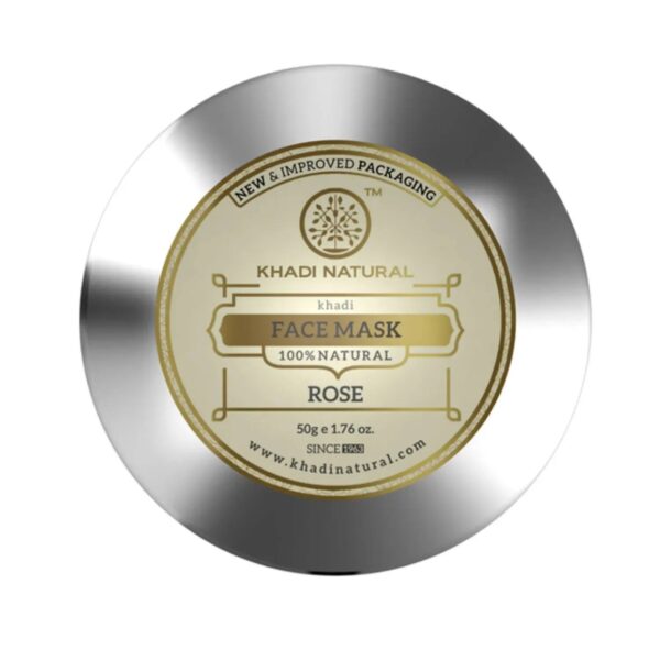 Khadi Natural Rose Face Mask (50g) - Khadi Natural